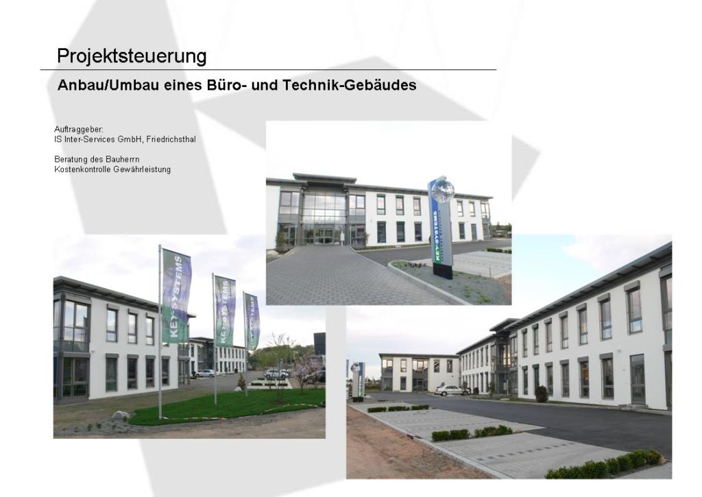 An- und Umbau eines Bro- und Technikgebudes